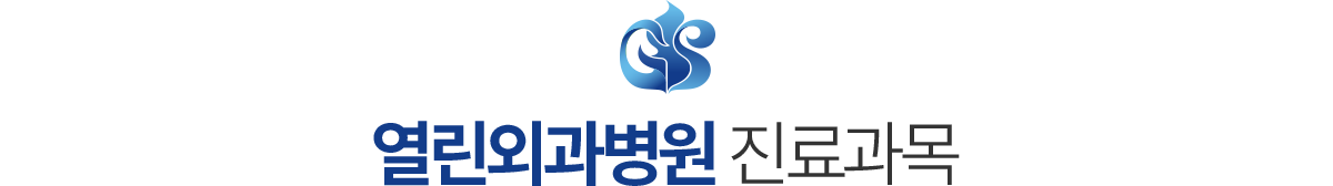 열린외과병원 진료과목